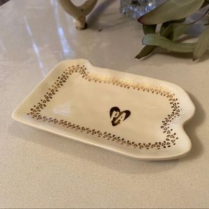 Ceramic PA Jewelry Dish